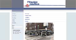 Desktop Screenshot of equipenautica.com